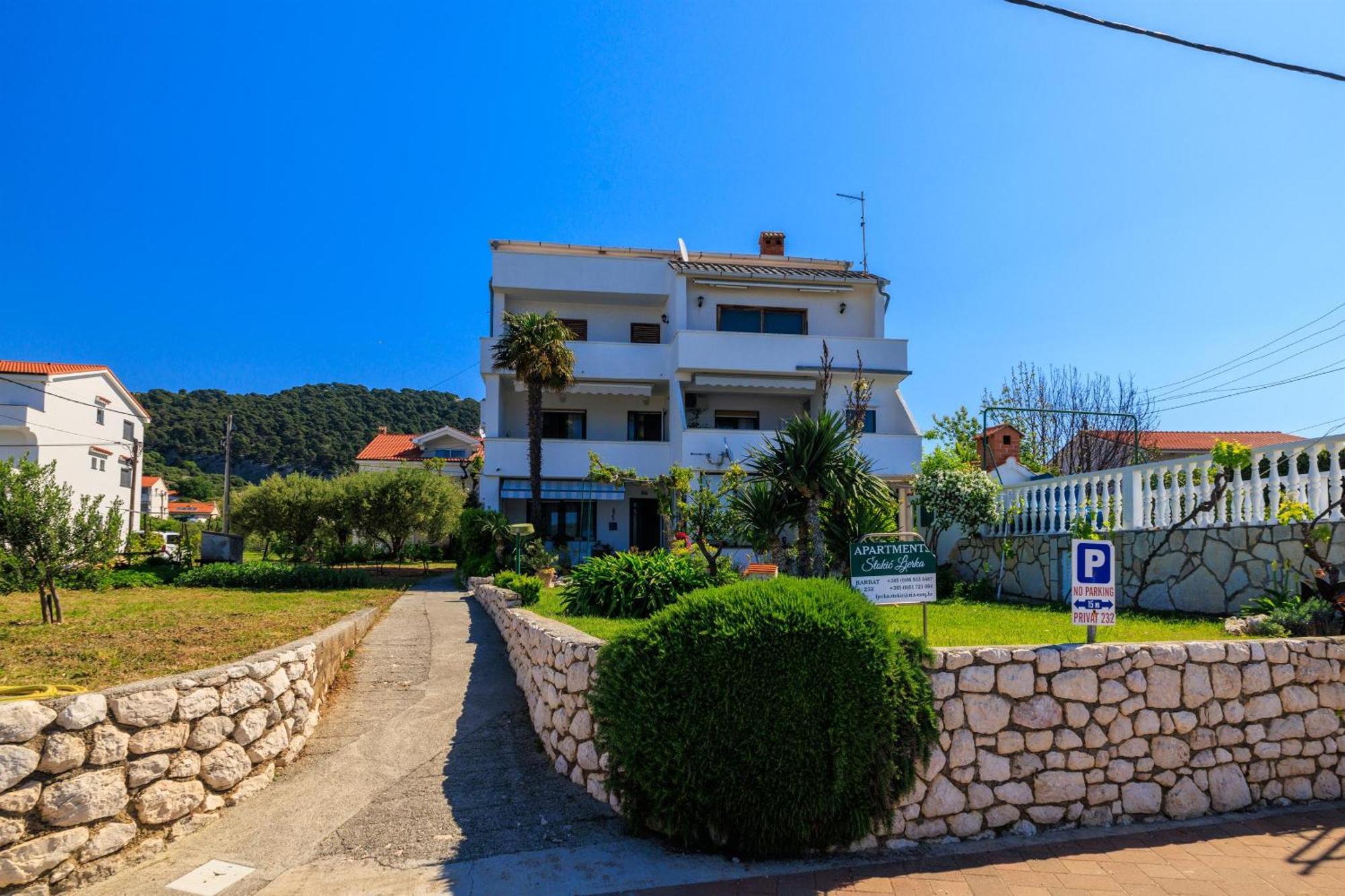 Apartments Near The Sea Barbat Barbat na Rabu Kültér fotó